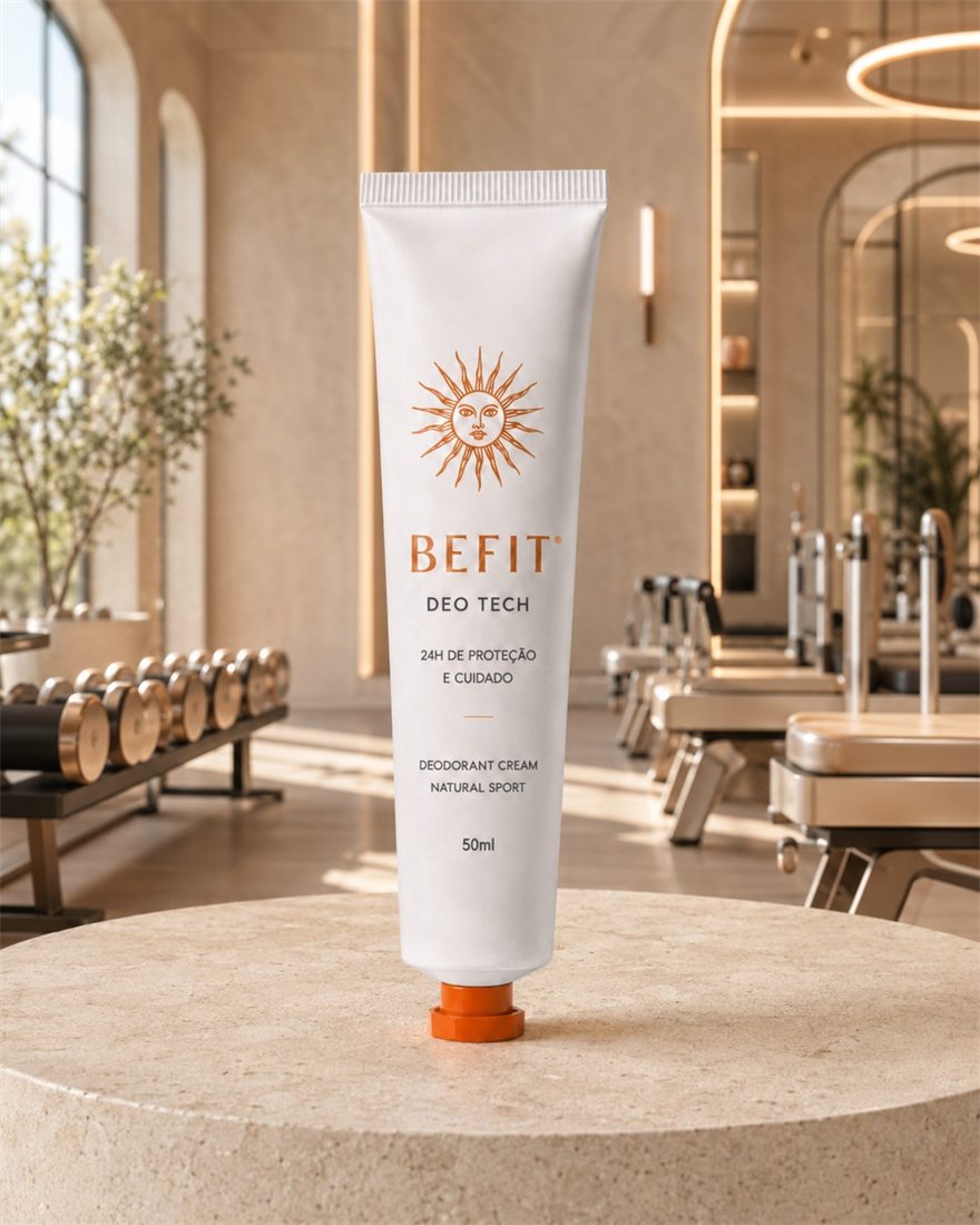 BEFIT DEO TECH — Creme Corporal Natural Premium